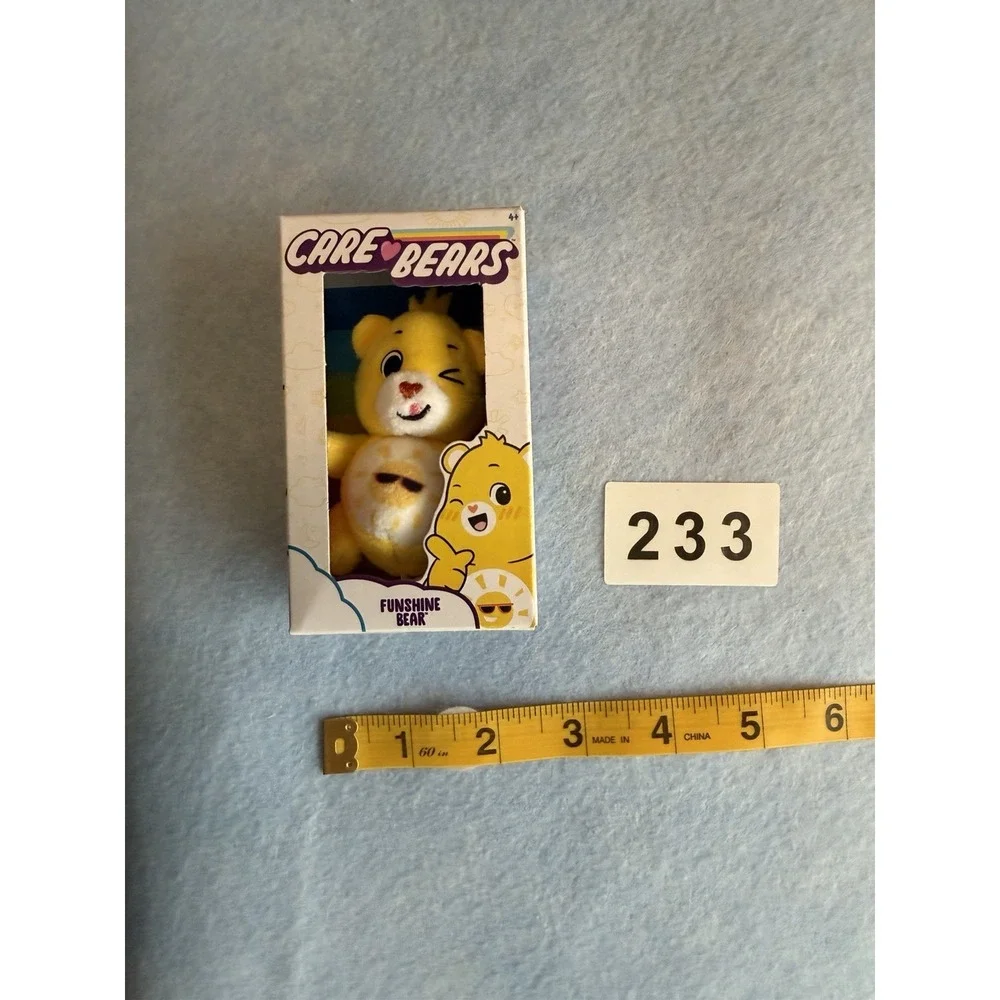 Basic Fun! Care Bears Funshine Bear Figure Yellow Original Unopened 4+ 2024